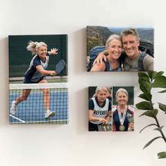 3x Personalised Sports Action Canvas Set | Custom MVP Gallery Wall & Team Highlight Frames (Copy) - FCX