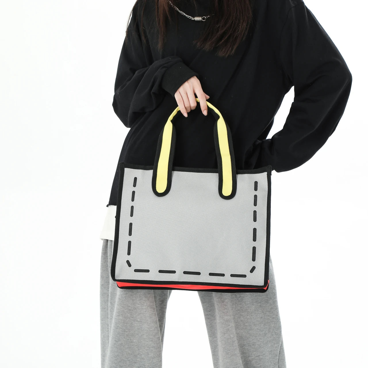 Cute Canvas Tote bag-FCX