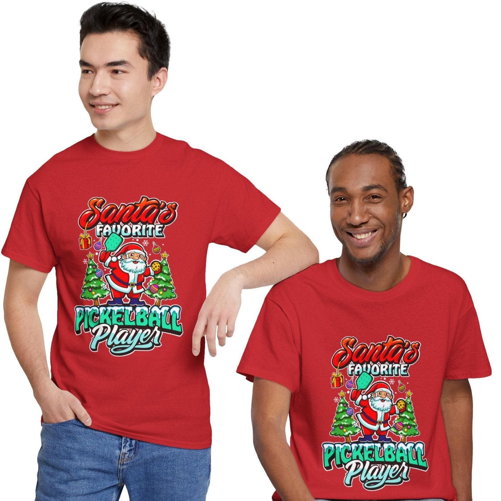 Special Edition Santa T-Shirt for Pickleball-FCX