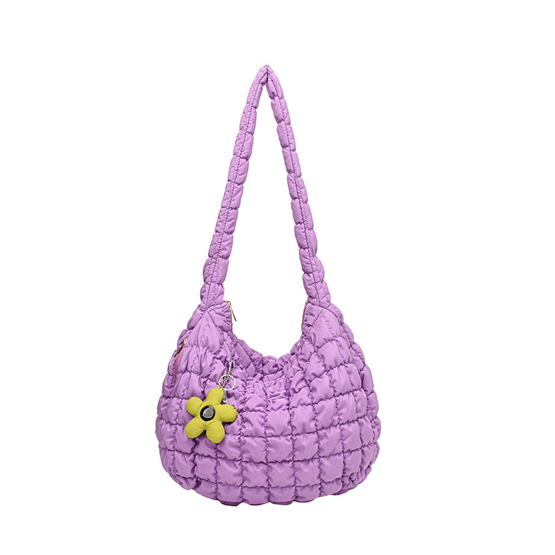 Puffer Quilted Shoulder bag-FCX