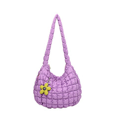 Puffer Quilted Shoulder bag-FCX
