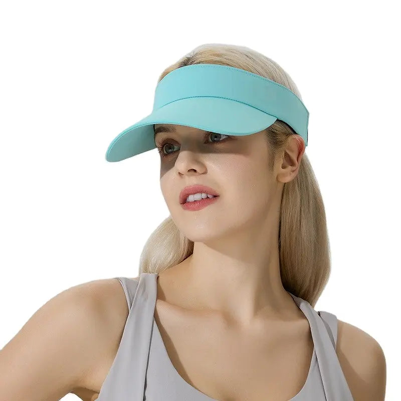 Wide brim visors for women-FCX