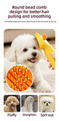 Cute Duck 2-in-1 Pet Hair Dryer & Grooming Brush | Low-Noise Portable Blower for Dogs & Cats