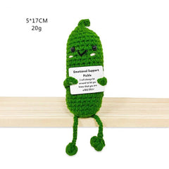 Emotional Support Pickle, Fun Motivation Pickle for Friends - FCX