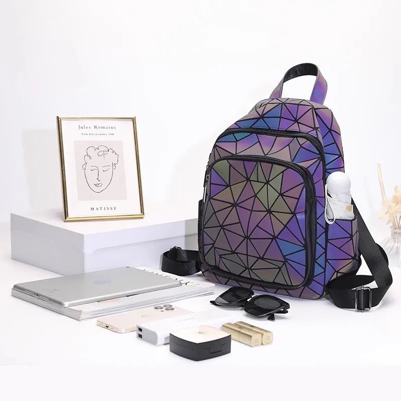 Geometric Diamond Backpack - FCX