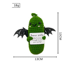 Emotional Support Pickle, Fun Motivation Pickle for Friends