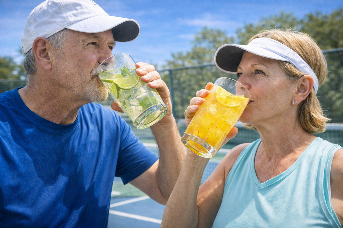 The Ultimate Electrolyte Hydration Drink for Pickleball Players (Natural, Easy & Powerful) - FCX