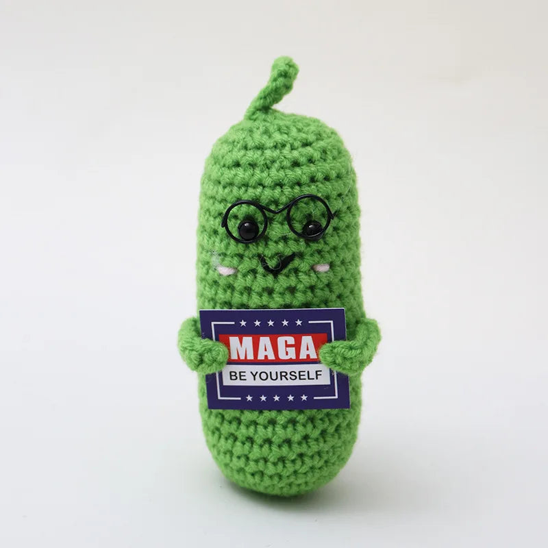 Emotional Support Pickle, Fun Motivation Pickle for Friends