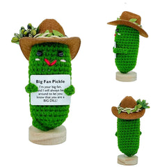 Emotional Support Pickle, Fun Motivation Pickle for Friends