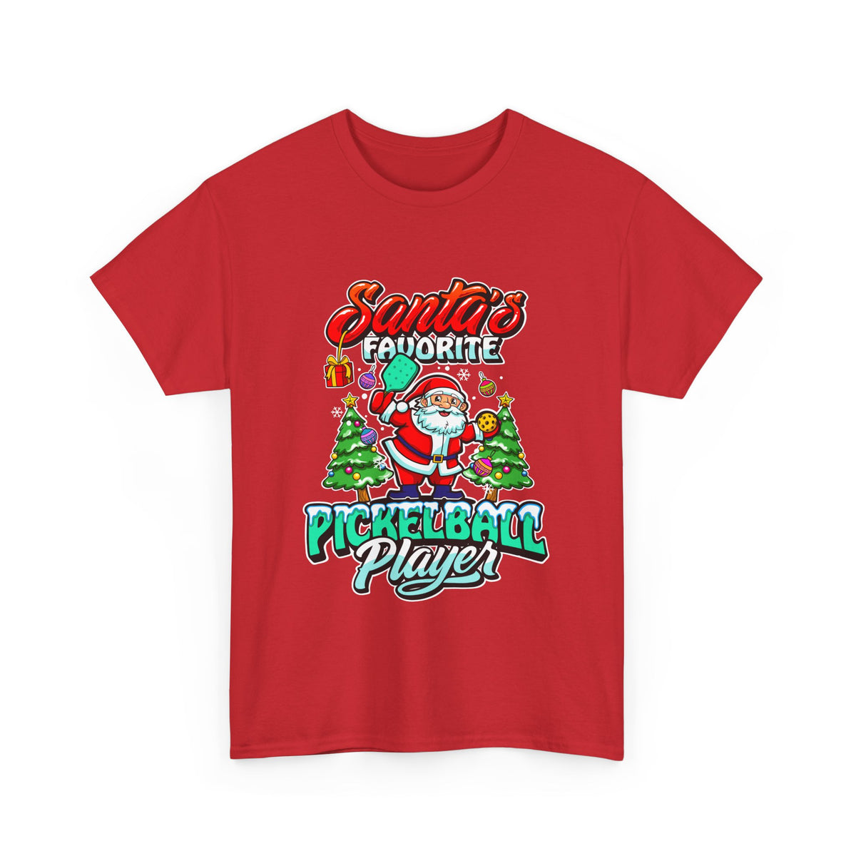 Special Edition Santa T-Shirt for Pickleball-FCX