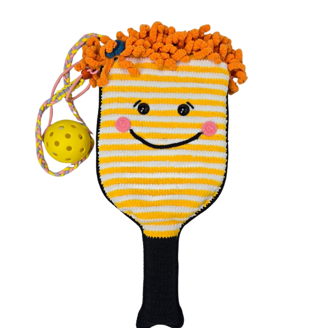 Handmade Crochet Pickleball Paddle Covers