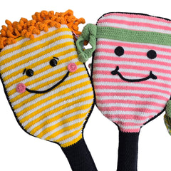Handmade Crochet Pickleball Paddle Covers