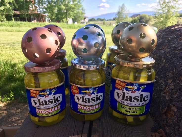 Custom Pickle Jar Trophies