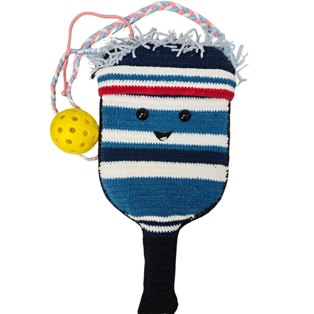 Handmade Crochet Pickleball Paddle Covers - FCX