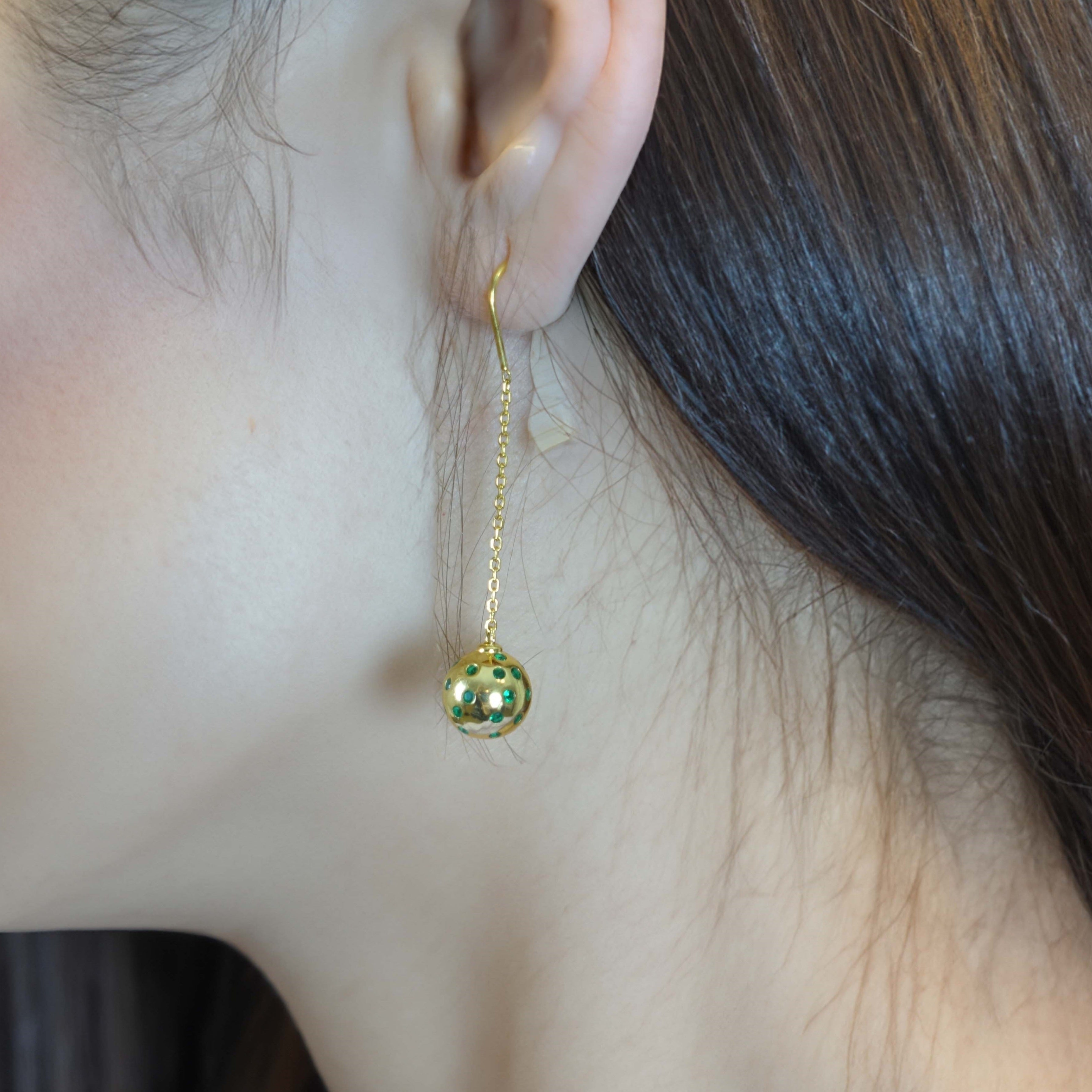 Pickleball Drop Earrings - FCX