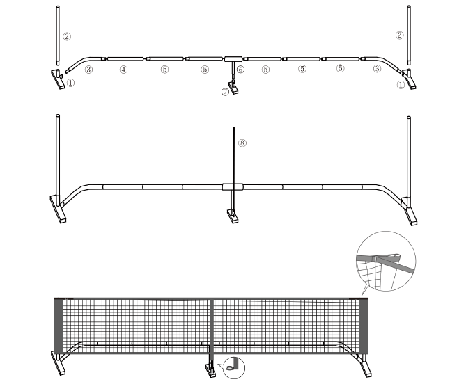 Pickleball Net - FCX