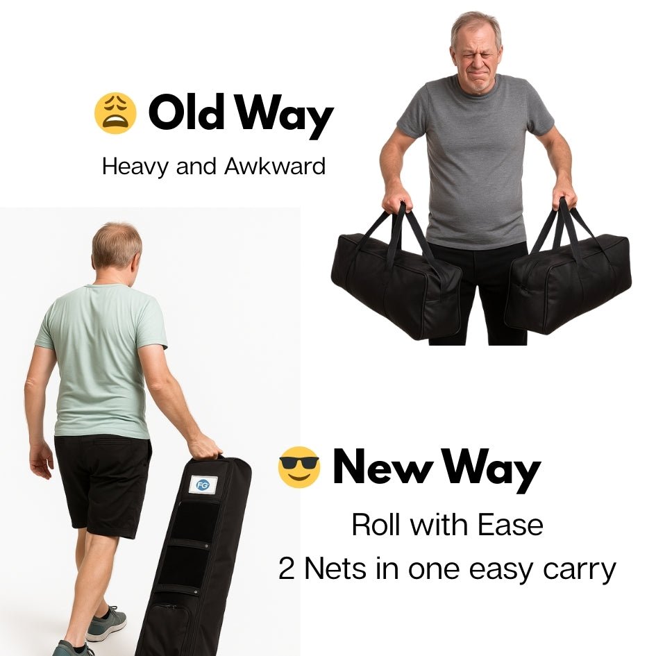 Pickleball Net Carry Bag with wheels - FCX