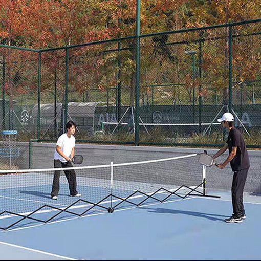 Pickleball Net Retractable System - Easy Setup & Storage & Compact - FCX