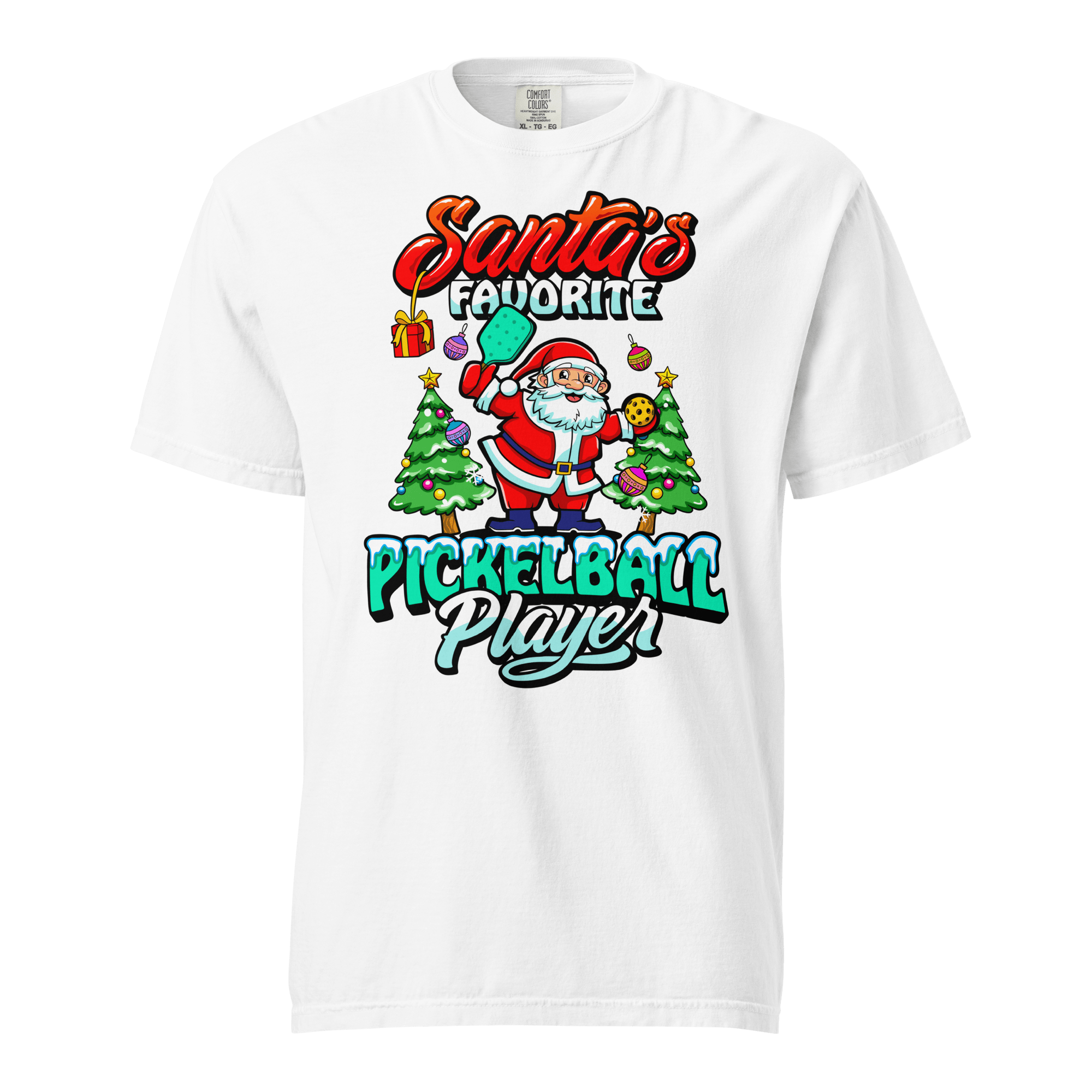 Special Edition Santa T-Shirt for Pickleball - FCX
