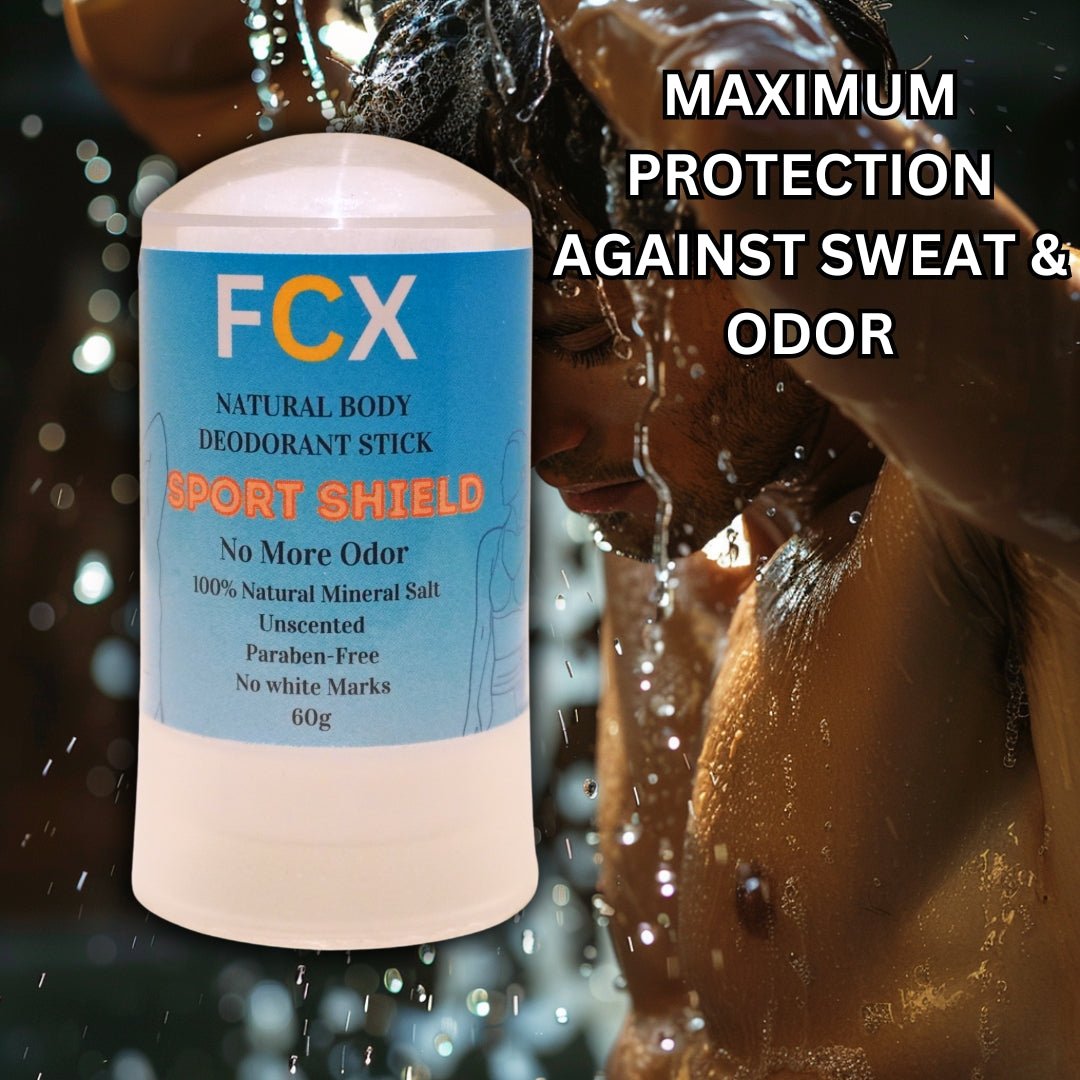 Sport Shield: All natural deodorant - FCX