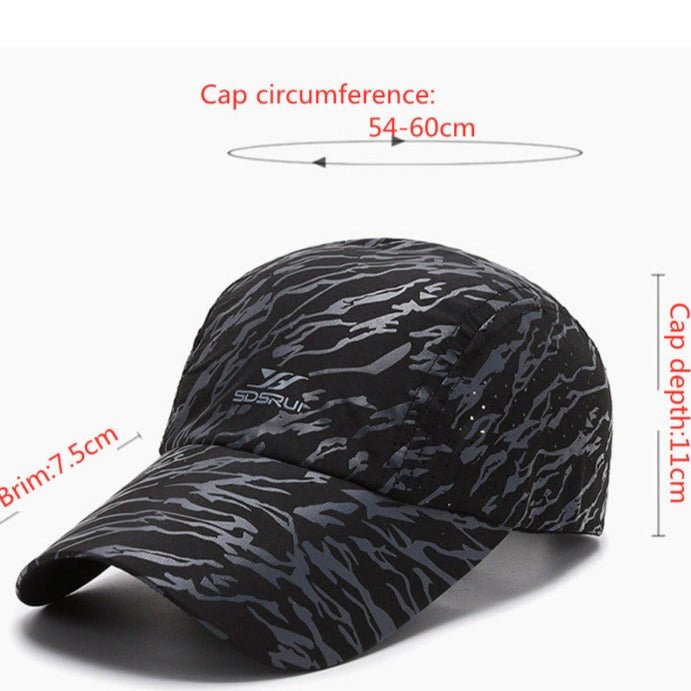 Unisex Urban Camo Sports Cap - FCX